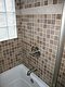 Tilework in upstairs bathroom